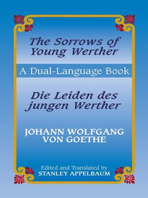 cover image of The Sorrows of Young Werther/Die Leiden des jungen Werther
